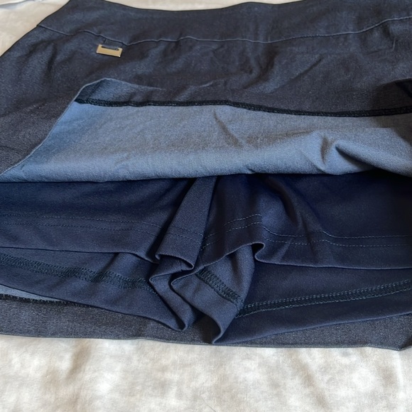 Jenna Rose Blue Pull On Skort - Picture 8 of 10